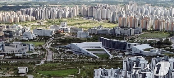 내포신도시 전경,(충남도 제공. 재판매 및 DB금지)/뉴스1