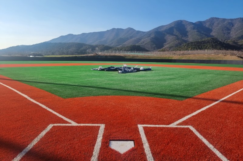 증평 생활야구장 전경/뉴스1