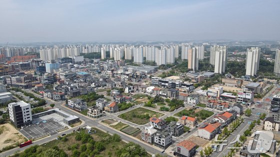 충북혁신도시 전경.(자료사진)/뉴스1