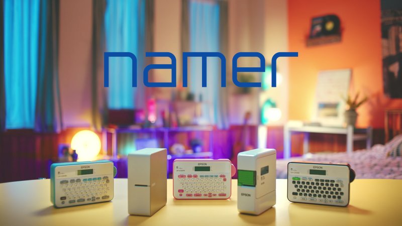 [서울=뉴시스]한국엡손이 라벨프린터의 서브 브랜드 '네이머(namer)'를 공식 출시했다. (사진 = 업체 제공) 2025.12.08. photo@newsis.com *재판매 및 DB 금지