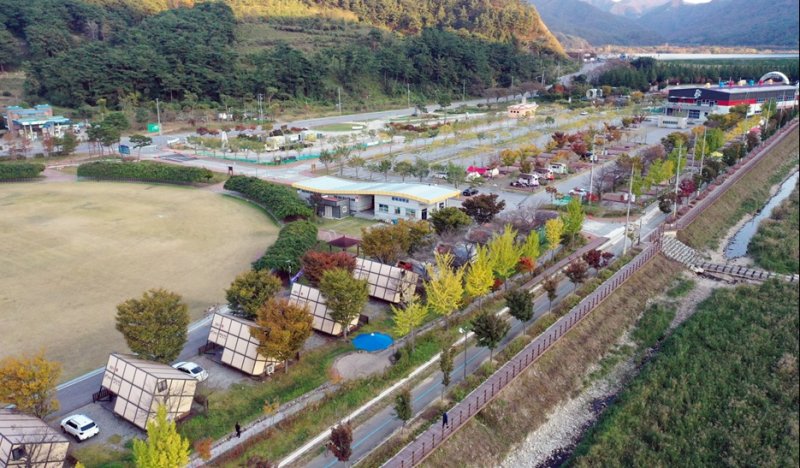 전북 정읍시 내장산 국민여가캠핑장 전경.(전북도 제공. 재판매 및 DB금지)/뉴스1