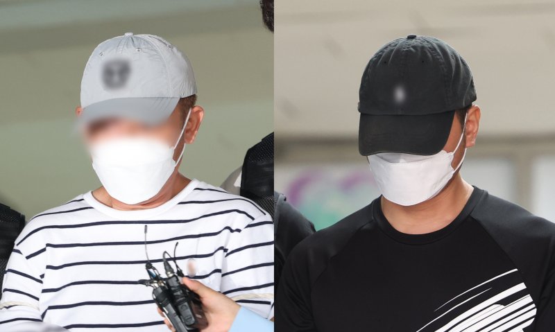 정보통신망법 위반 및 컴퓨터 등 사용 사기 혐의를 받는 중국 교포 A 씨(48)와 B 씨(44)는 이날 오전 수원지법 안산지원에서 구속 전 피의자 심문(영장실질심사)을 받는다. 2025.9.18/뉴스1 ⓒ News1 김영운 기자