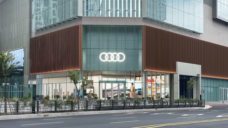 아우디 파주 전시장 전경.(아우디 제공)