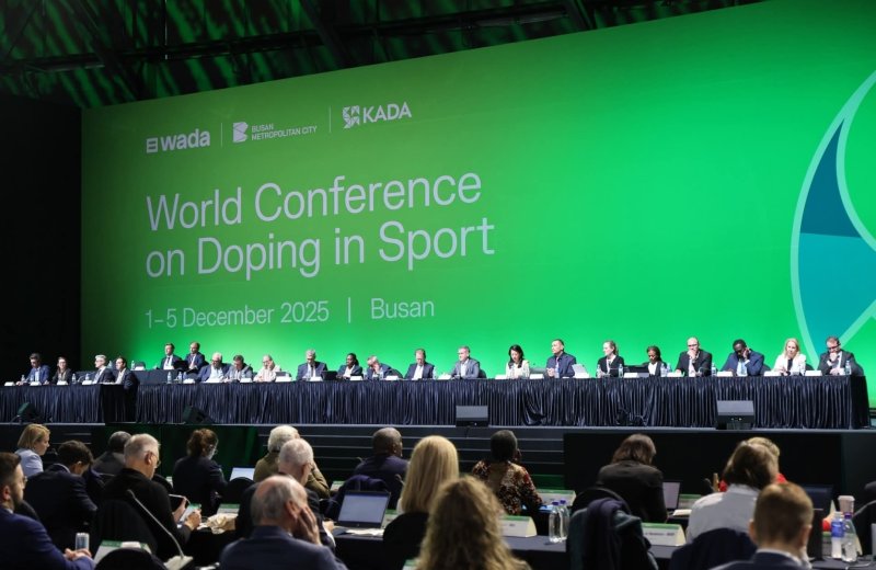 [서울=뉴시스] 동아오츠카는 6년 주기로 개최되는 도핑 방지 분야 최대 규모 국제회의인 '세계도핑방지기구(WADA) 총회'에 '포카리스웨트'가 공식 음료로 선정돼 활약했다고 8일 밝혔다. (사진=동아오츠카 제공) 2025.12.08. photo@newsis.com *재판매 및 DB 금지