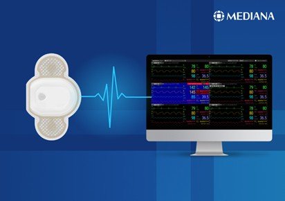 메디아나 웨어러블 심전도.(사진=메디아나 제공) *재판매 및 DB 금지