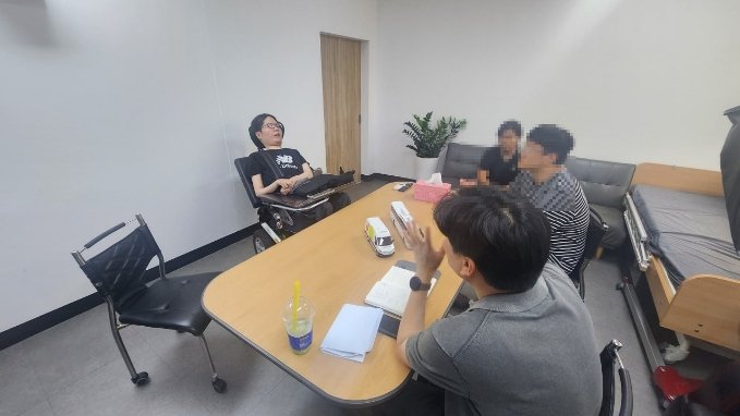 [서울=뉴시스]장애유형 맞춤형 특화일자리 참여자 김모씨. 2025.12.02. (사진=서울시 제공) *재판매 및 DB 금지