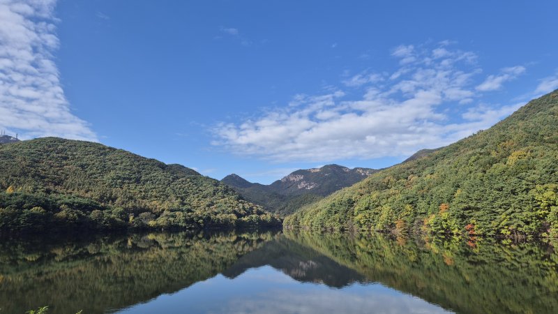 계룡하늘소리길 용동저수지(계룡시 제공.재판매 및 DB금지)/뉴스1