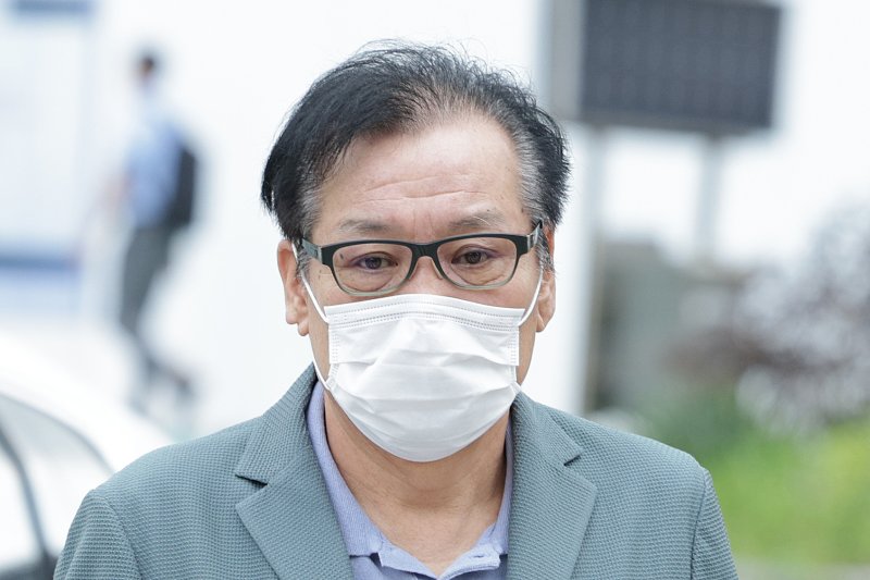 건진법사 전성배 씨. 2025.8.21/뉴스1 ⓒ News1 신웅수 기자