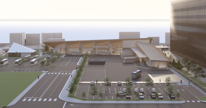 [대전=뉴시스]대전 유성복합터미널 조감도. 2025. 12. 08 photo@newsis.com *재판매 및 DB 금지
