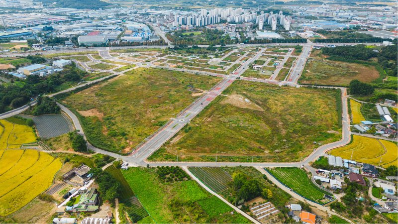 [완주=뉴시스] 완주군 완주테크노밸리 제2산단 전경. (사진= 완주군 제공) *재판매 및 DB 금지