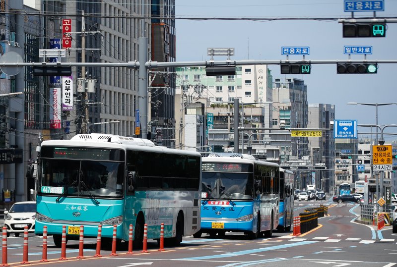 [제주=뉴시스] 제주 버스. (사진=뉴시스 DB). photo@newsis.com