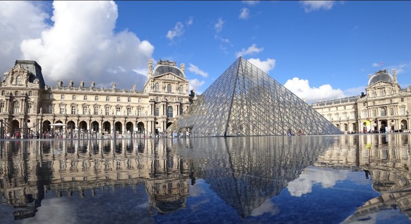 [서울=뉴시스] 프랑스 파리 루브르 박물관.(출처: 위키피디아) 2025.10.22. *재판매 및 DB 금지