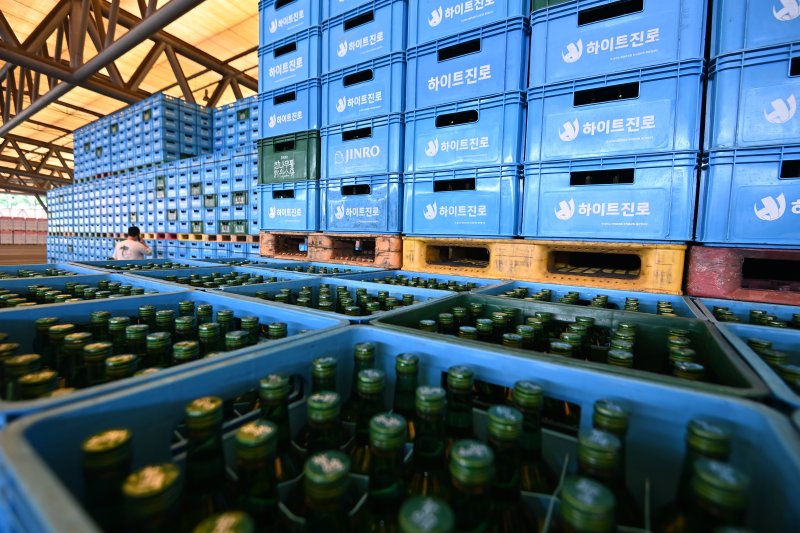 [이천=뉴시스] 김종택기자 = 주류 박스. 2022.07.22. jtk@newsis.com