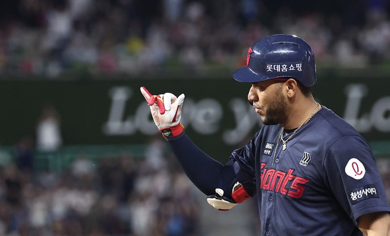 롯데 자이언츠 외국인 타자 빅터 레이예스. 2025.9.5/뉴스1 ⓒ News1 김성진 기자