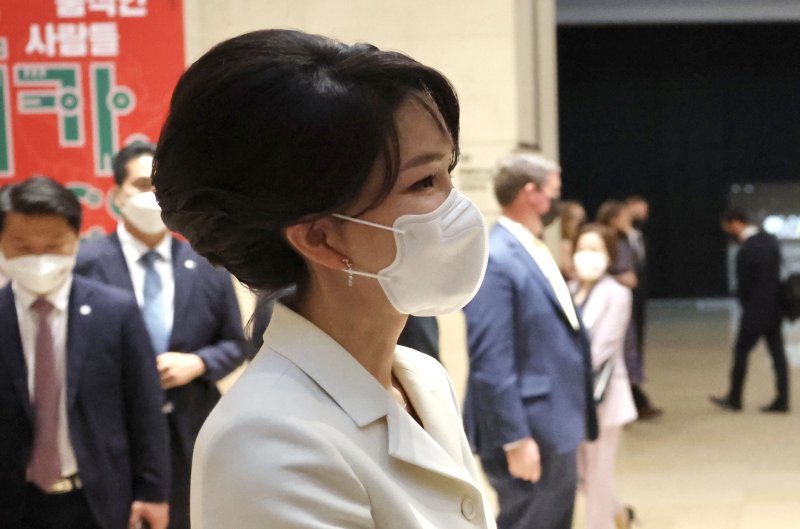 [서울=뉴시스]김건희 모습 (사진 = 뉴시스 DB) photo@newsis.com