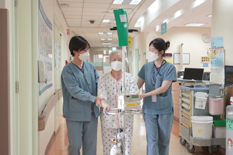 [부산=뉴시스] 동남권원자력의학원 간호⋅간병통합서비스 병동 (사진=동남권원자력의학원 제공) 2025.12.08. photo@newsis.com *재판매 및 DB 금지