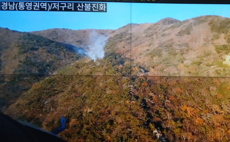 산불 현장.(산림청 제공. 재판매 및 DB금지)