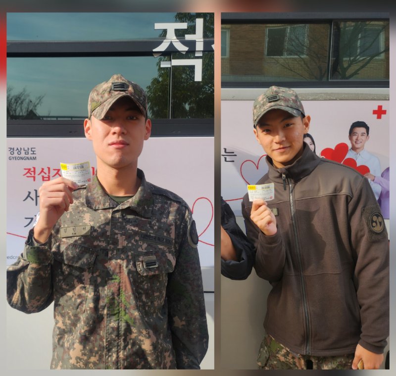 [창원=뉴시스]39사단·경남혈액원, 동절기 헌혈. (사진=39사단 제공) 2025.12.08.photo@newsis.com *재판매 및 DB 금지