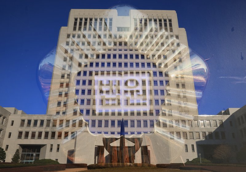 서울 서초구 대법원의 모습(다중노출 촬영). 2025.12.8/뉴스1 ⓒ News1 김진환 기자