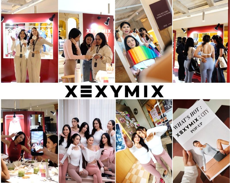젝시믹스가 인도네시아 수도 자카르타에 팝업 프로젝트 '젝시믹스 인 더 시티'(XEXYMIX in the city)를 열고 현지 공략에 적극적으로 나선다.(젝시믹스제공)