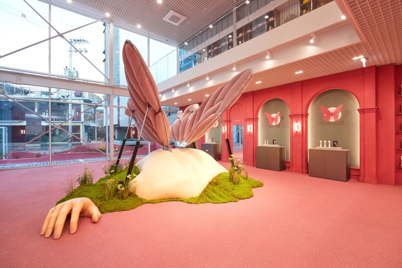 에이피알의 성수동 플래그십스토어 '메디큐브 성수' 1층 (에이피알 제공)