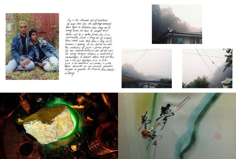 ‘2025 미래작가상 ’ 수상 작품인 아워 샐베이션(왼쪽 상단부터 시계 방향), 달러 찾기, 깨어나지 않으면 꿈은 꿈이 아니게 되는데, 이것은 금이다. 캐논코리아 제공