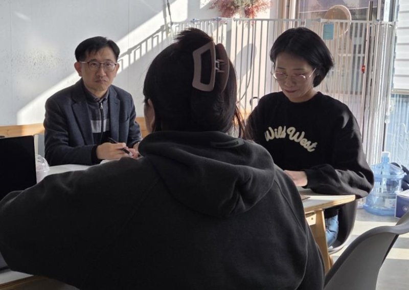 [서울=뉴시스] 맞춤형 구매상담회 현장.