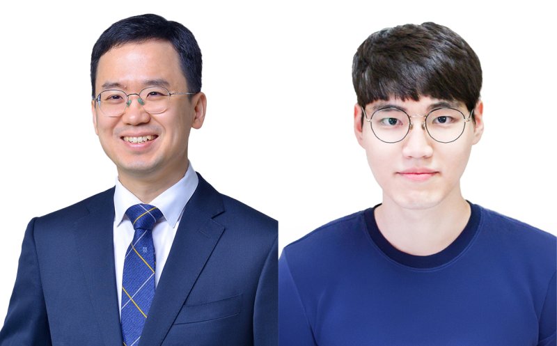 GIST 물리·광과학과 방우석 교수(왼쪽)와 김형일 학생. (사진=GIST 제공) photo@newsis.com