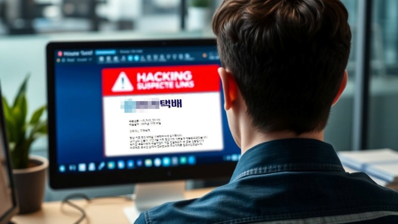 충북 증평군은 갈수록 지능화하는 사이버 공격에 선제 대응하기 위해 12일까지 전 직원을 대상으로 '해킹 메일 대응 모의훈련'을 한다.(증평군 제공, 재판매 및 DB금지)/뉴스1