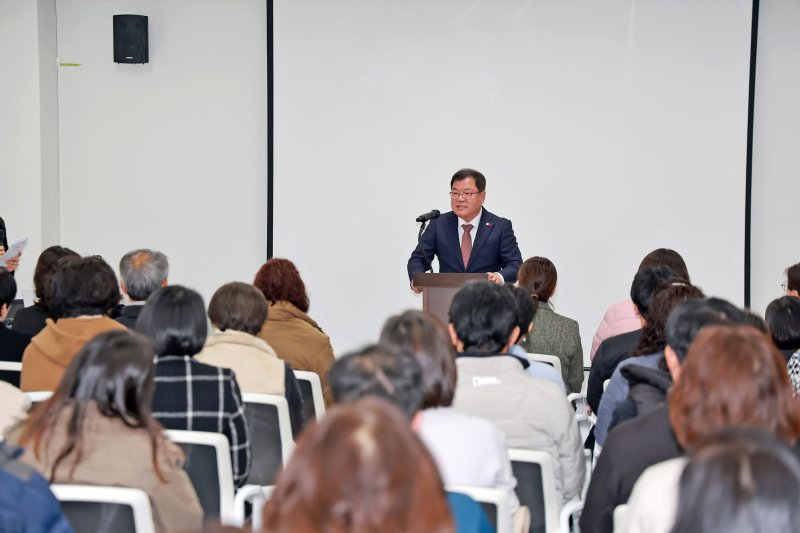 [산청=뉴시스] 산청군 2026년 의료요양 통합돌봄 사업 설명회 (사진=산청군 제공) 2025. 12. 09. photo@newsis.com *재판매 및 DB 금지