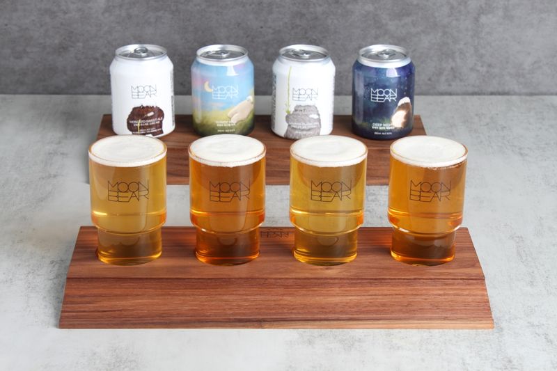 오라카이 청계산 호텔’에 입점한 문베어 수제맥주. 교촌에프앤비 제공