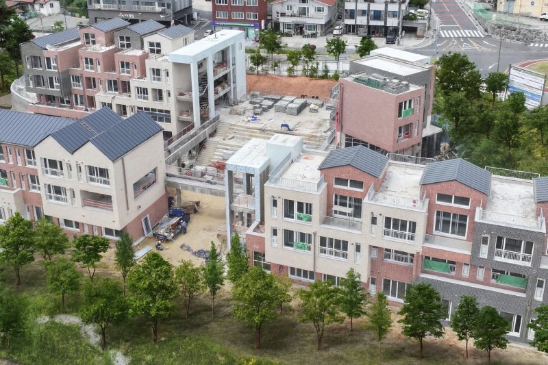 청년타운 건립 현장.(하동군 제공. 재판매 및 DB금지)