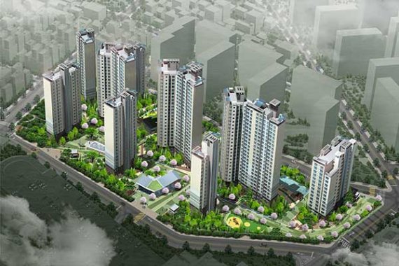 [힐스테이트 금오 더퍼스트 조감도]