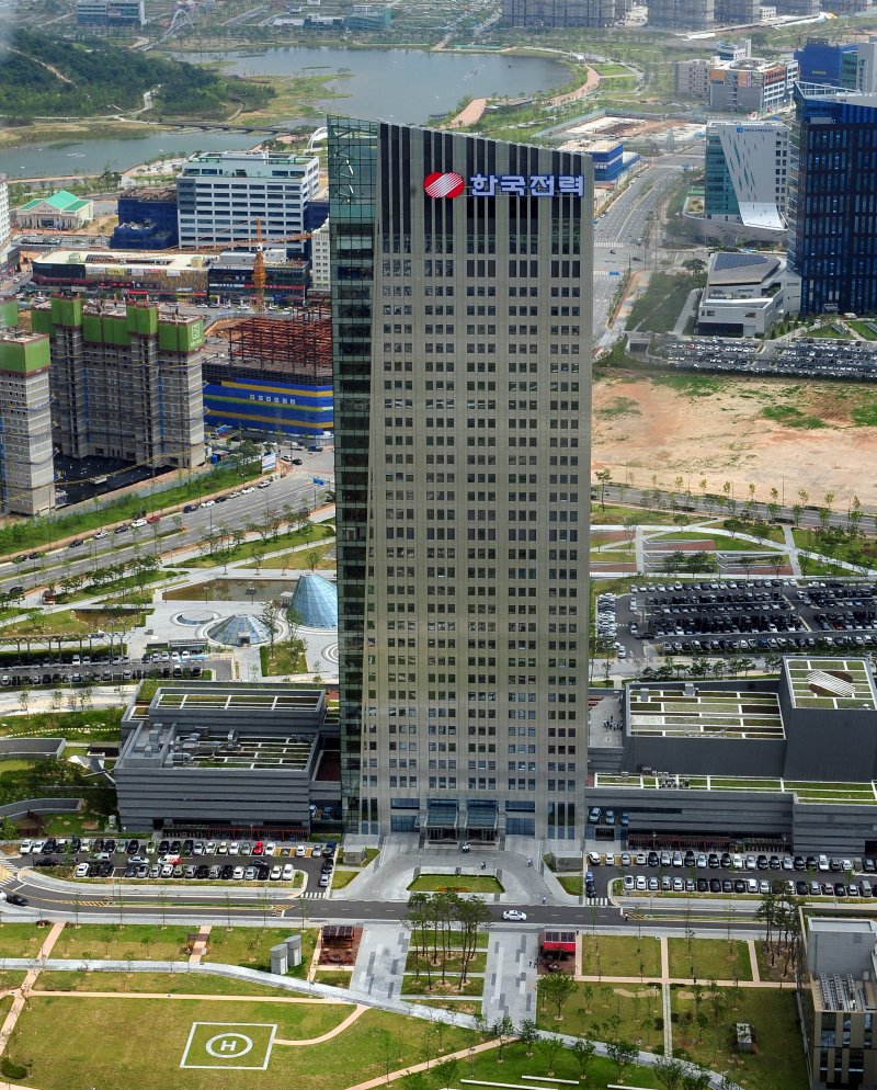 광주전남공동(나주)혁신도시에 들어선 한국전력 신사옥 전경. (사진=뉴시스DB) hgryu77@newsis.com