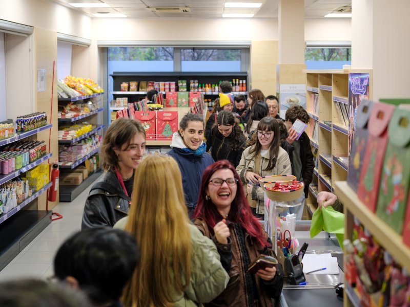 이탈리아 파도바 K-Shop 내 마련된 '진안홍삼 홍보관'. (진안군제공. 재판매 및 DB금지)2025.12.9/뉴스1