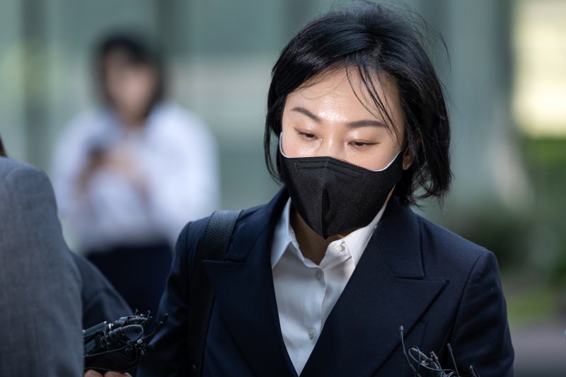 김건희 여사의 '문고리 3인방 중 한 명으로 지목된 유경옥 전 행정관. 2025.7.25/뉴스1 ⓒ News1 이승배 기자