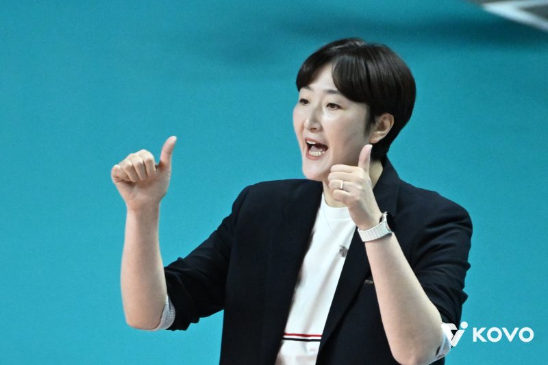 장소연 페퍼저축은행 감독. (KOVO 제공)