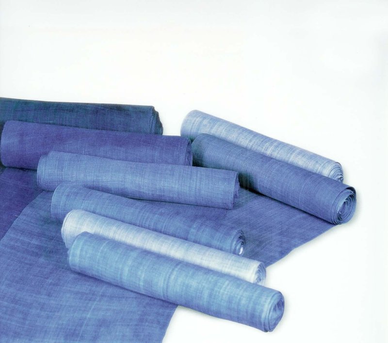 전흥자 작가 쪽염색 작품.(양양군 제공, 재판매 및 DB 금지) 2025.12.9/뉴스1