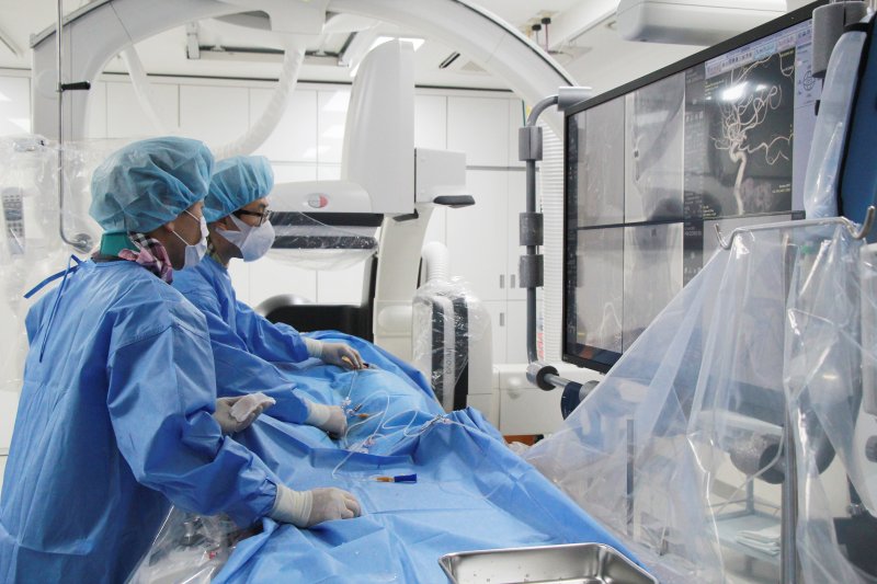 심뇌혈관질환 시술 모습. (사진=뉴시스 DB) *재판매 및 DB 금지