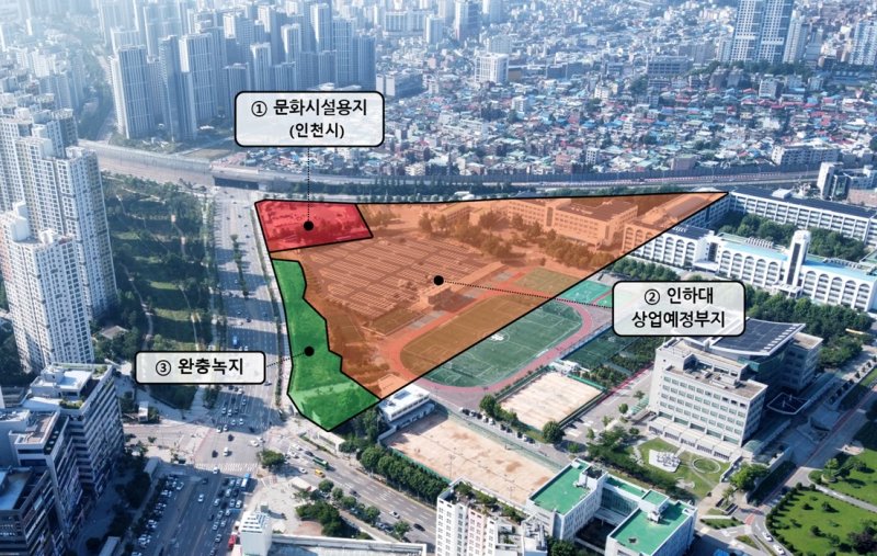 문화예술 북합공간 위치도 (인천시 제공.재판매 및 DB금지)