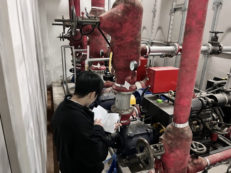 [제주=뉴시스] 제주소방안전본부 특별사법경찰 건축물 소방시설 조사 자료사진. (사진=제주소방안전본부 제공) 2025.12.09. photo@newsis.com