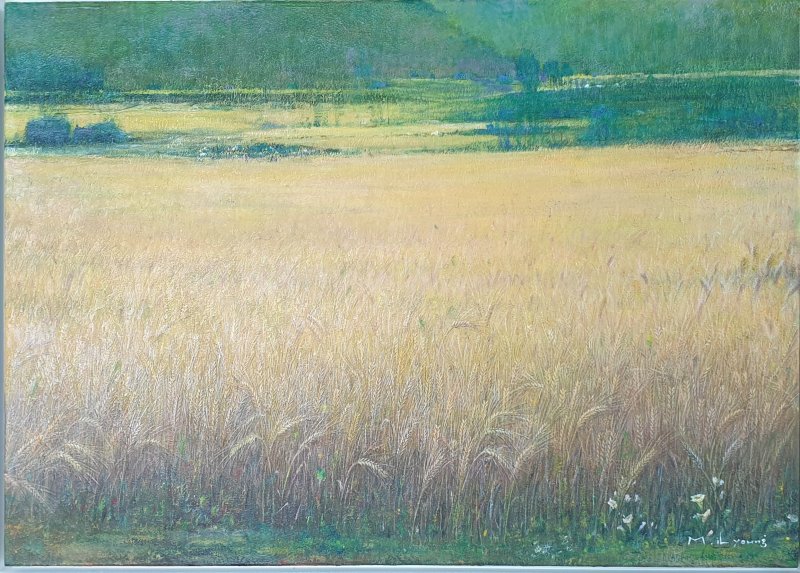 [대전=뉴시스]문일영 작가의 '보리' 작품. 2025. 12. 09 photo@newsis.com *재판매 및 DB 금지