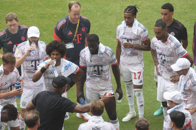 [마이애미=AP/뉴시스]클럽월드컵 당시 수분 공급 휴식. 2025.06.29.