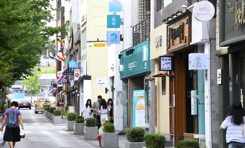 【울산=뉴시스】구미현 기자 =울산 문화의거리 모습. (사진=울산시 중구 제공) photo@newsis.com