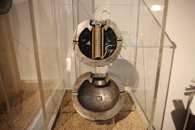 지난 2018년 고창군 무장읍성 군기고 발굴조사 때 출토된 비격진천뢰.(고창군 제공. 재판매 및 DB금지)2025.12.9/뉴스1