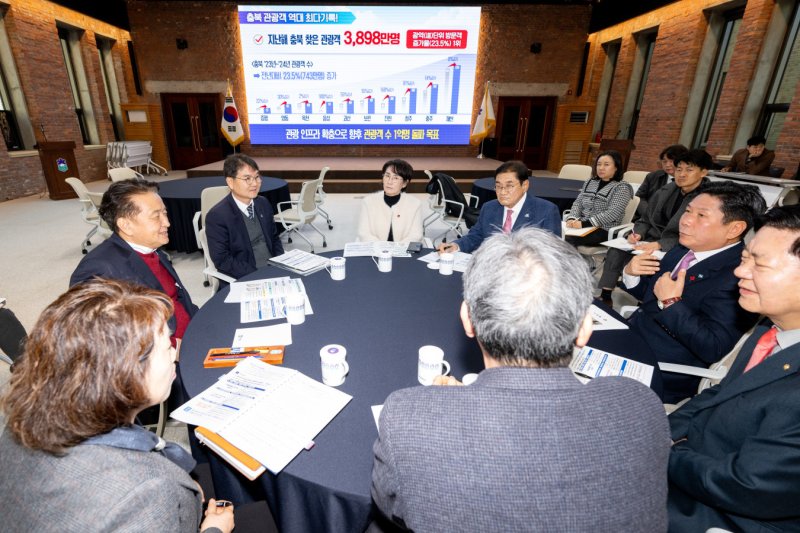 제천시 민·관 대표, 충북도지사 만나 공공기관 제천 이전 건의.(제천시 제공, 재판매 및 DB금지)/뉴스1