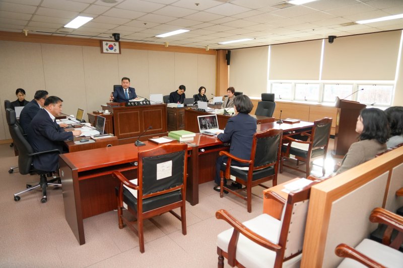 울산 북구의회 의회운영위원회는 9일 의회사무과를 대상으로 한 2026년도 당초예산안 예비심사를 열고 있다.(울산 북구의회 제공. 재판매 및 DB금지)/뉴스1