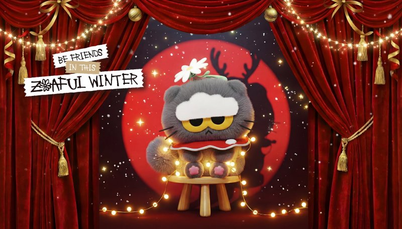 IPX와 G-DRAGON이 함께 만든 캐릭터IP 조앤프렌즈(ZO&FRIENDS)의 두 번째 팝업(ZOAful Winter) (사진=IPX 제공) *재판매 및 DB 금지