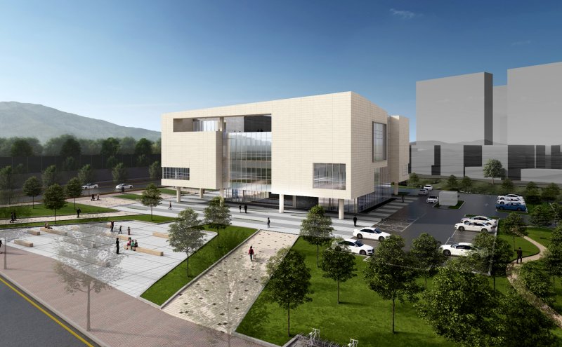 [광주=뉴시스] 광주시립하남도서관. (사진=광주시청 제공). photo@newsis.com *재판매 및 DB 금지