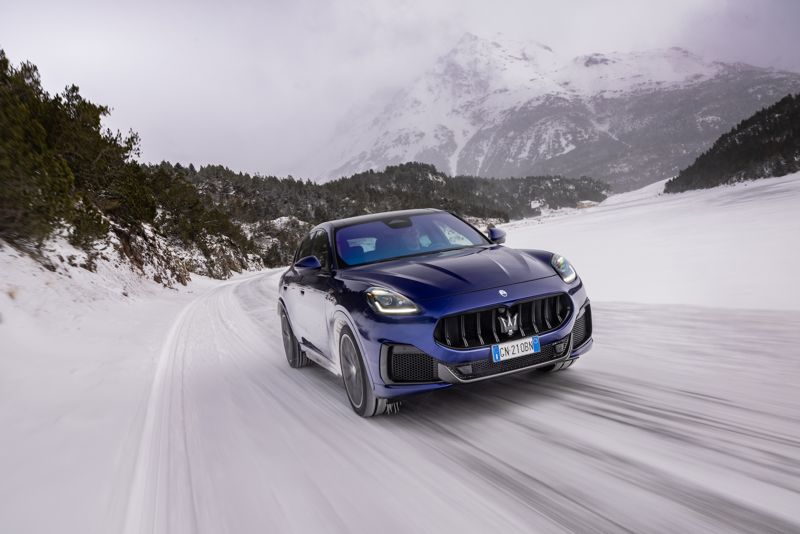 럭셔리 스포츠유틸리티차량(SUV) '그레칼레'. 마세라티 제공.